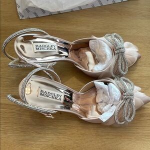 Badgley Mischka Women's Embellished Heel
